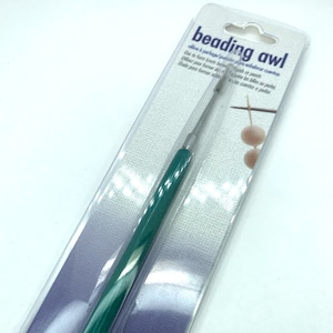 1 pc Beading Awl w Rubber Grip / Tool for Beading pearl knotting jewelry making / Great for helping to take out knots!!