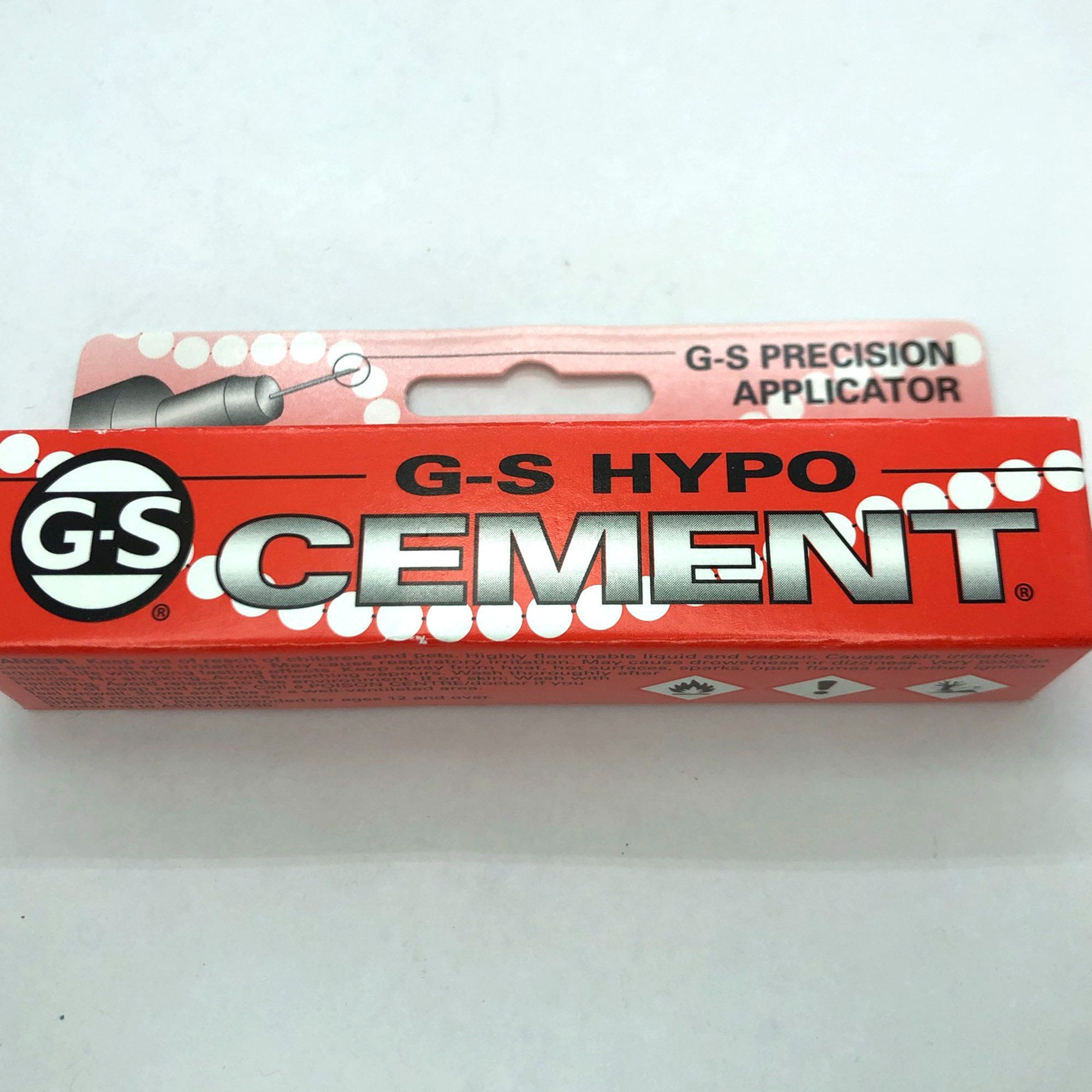 1 Tube GS Hypo Cement Glue Adhesive / 1/3 Fluid Oz. / Pin Etsy