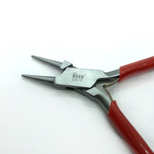 1pc Round Nose Pliers / Create Round Loops, Curls, and Swirls with Metal Wire / Beading Tool for Jewelry Making and Wire Working / Beadsmith