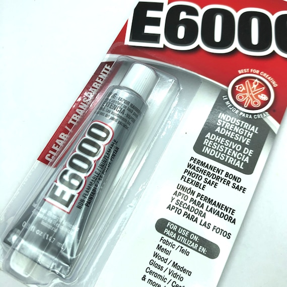 Pegamento adhesivo permanente E6000 para metal con metal o