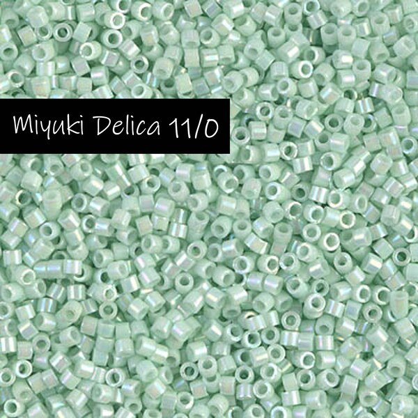9gr. Miyuki Delica Beads #DB1506 / Size 11/0 Cylinder Beads / Seed Beads for Bead Weaving & Jewelry Making / #1506 Sz. 11 Delicas