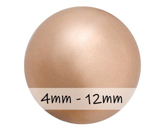 BRONZE Preciosa Crystal Pearls | Alternative to Swarovski | Maxima Pearl | Pearls for Stringing | Knotting | Jewelry Making