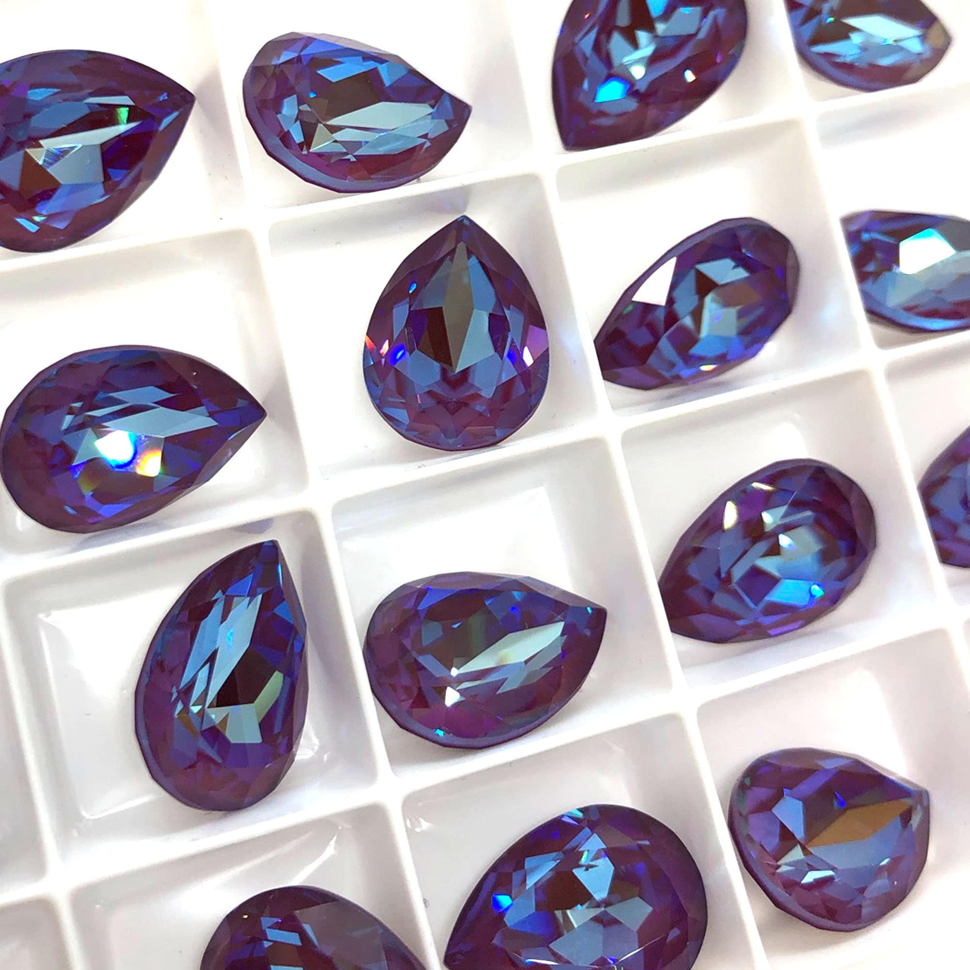#限定 スワロフスキー#4228 6x3mm Col.Purple Velvet 限定 スワロフスキー#4228 6x3mm Col.Purple Velvet（限定
