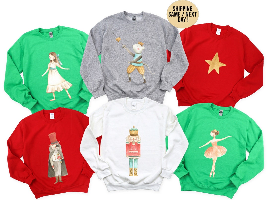 Nutcrackers Christmas Shirt, Nutcracker Clara Mouse King Shirt