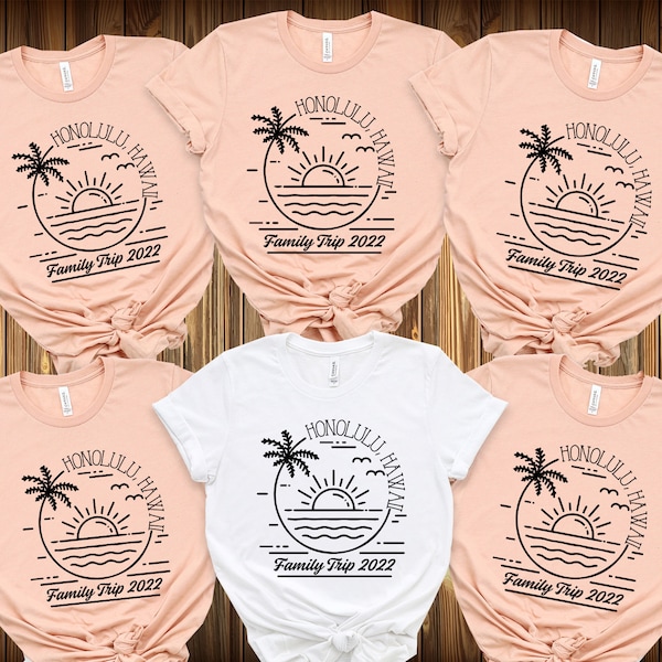 Custom Vacation Shirts Family Beach Matching T-shirt Men Kids Women Tshirt Boy Girl Toddler Kid Tee Tank Top V-neck Summer Camp Group Baby