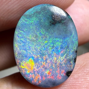 Briljant naturlig Queensland Boulder Opal