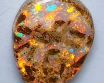 100% Natural Australian Pipe Boulder Opal