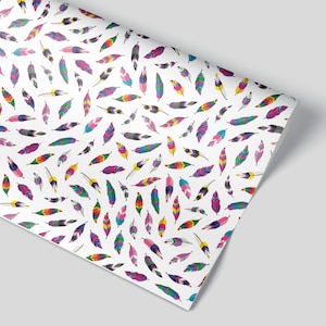 Queer Quills - WEISS - Geschenkpapier / Geschenkpapierbogen