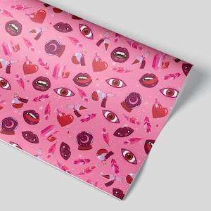 Leidenschaften, Gifte und Tränke - PINK - Geschenkpapier / Geschenkpapier