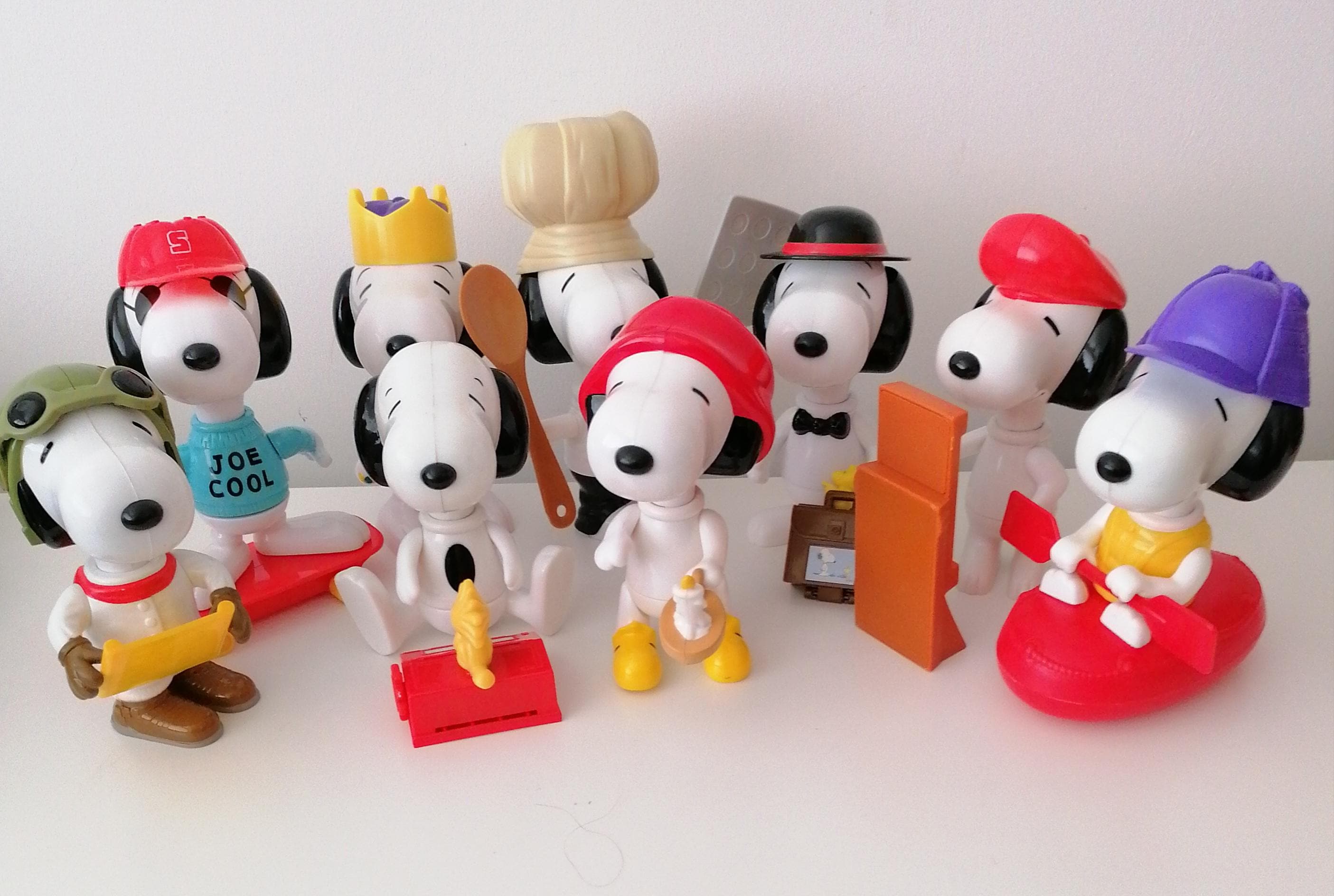 Vintage Large Snoopy & Woodstock Peanuts Mcdonald's Happy Meal Toy