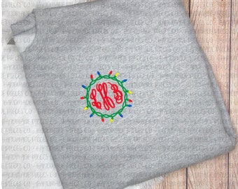 Christmas Shirt, Embroidered Sweatshirt, Monogrammed Christmas Shirt, Christmas Shirt for Women, Monogrammed Sweatshirt