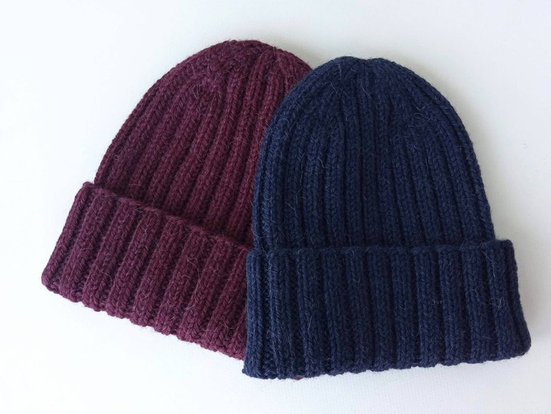 XXL men hat Extra large beanie for men Mens knitted alpaca Etsy