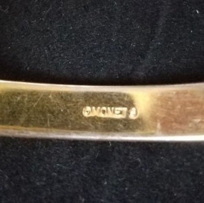 Vintage Monet Gold Tone Bangle