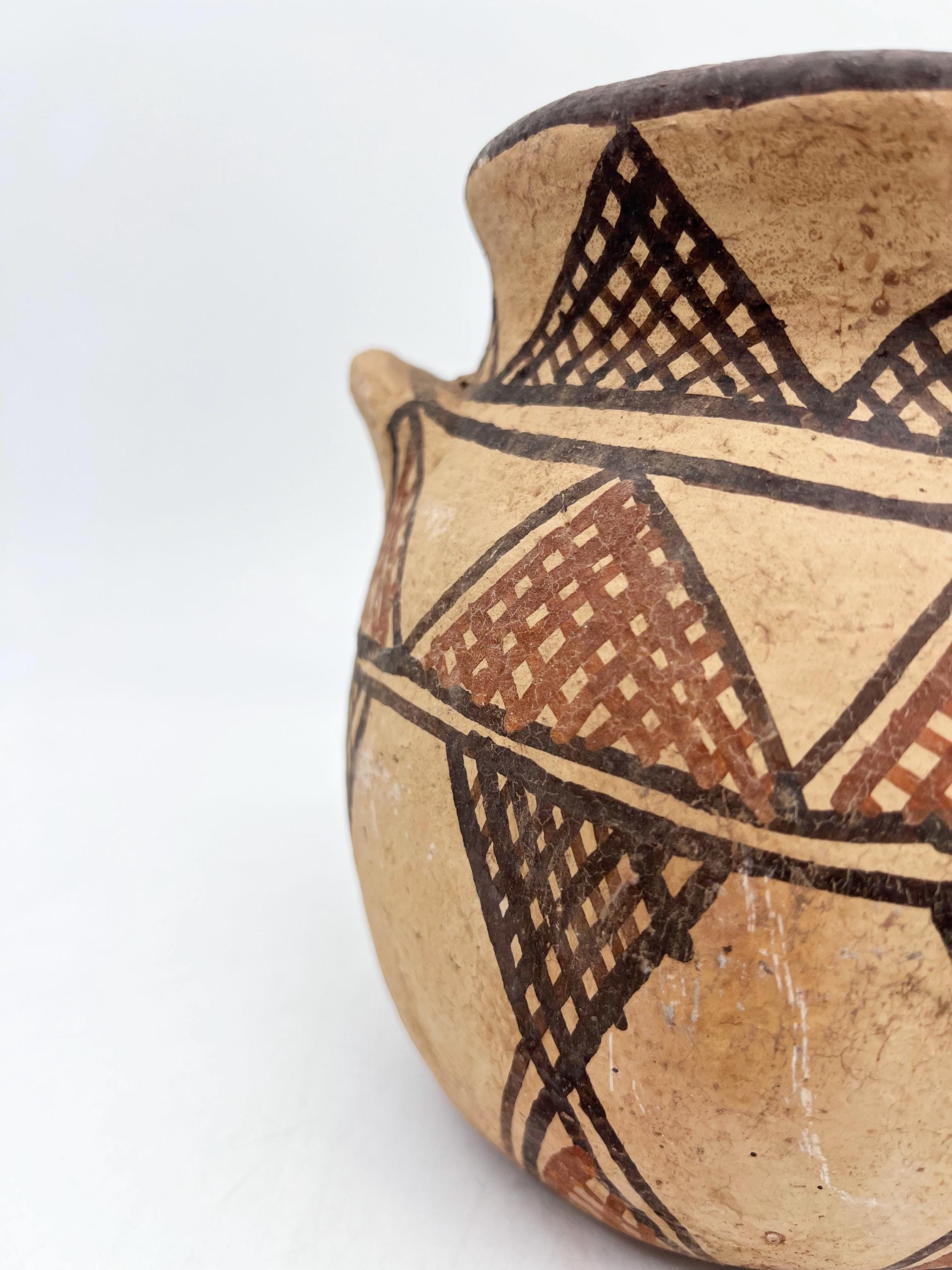 モロッコ リフ地方のアンティーク陶器 / ヴィンテージ ベルベル陶器