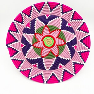 Colorful Berber wall basket / ethnic basket / Berber tray / decorative Moroccan basket
