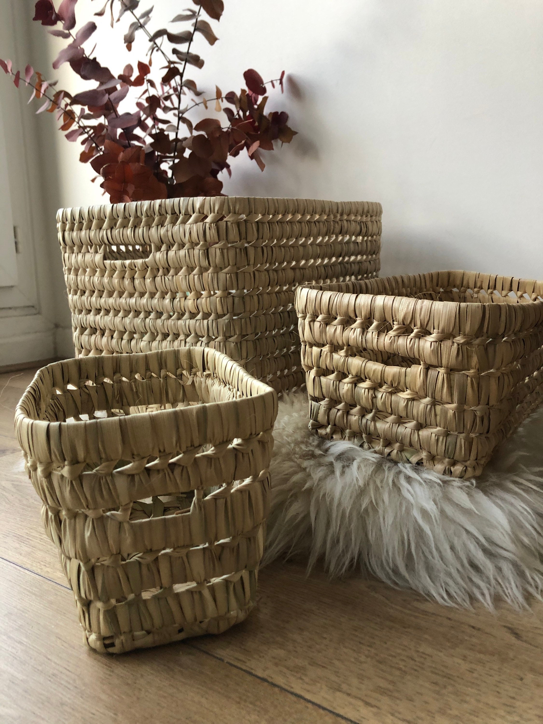 Round Shopper Basket Tote Venice – souks du monde