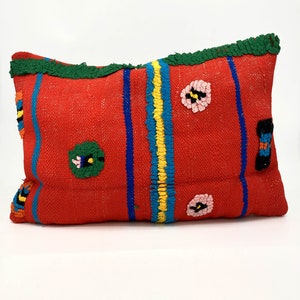 Moroccan Berber Kilim cushion cover 60x40cm image 7