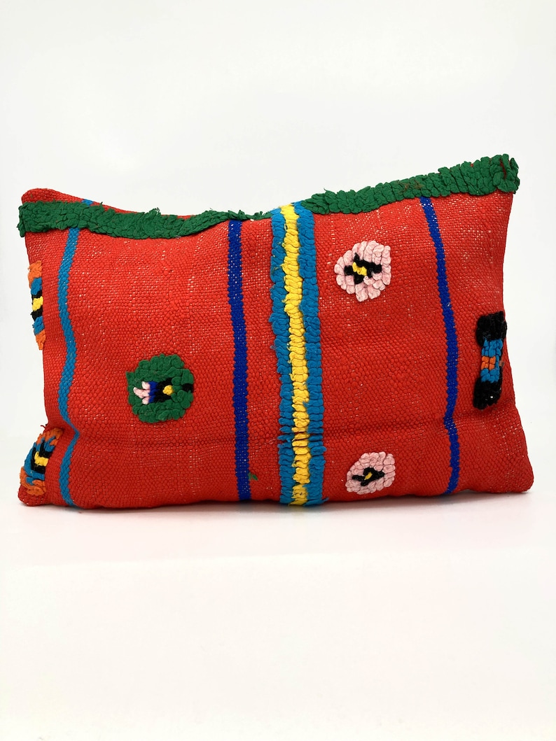 Moroccan Berber Kilim cushion cover 60x40cm image 7