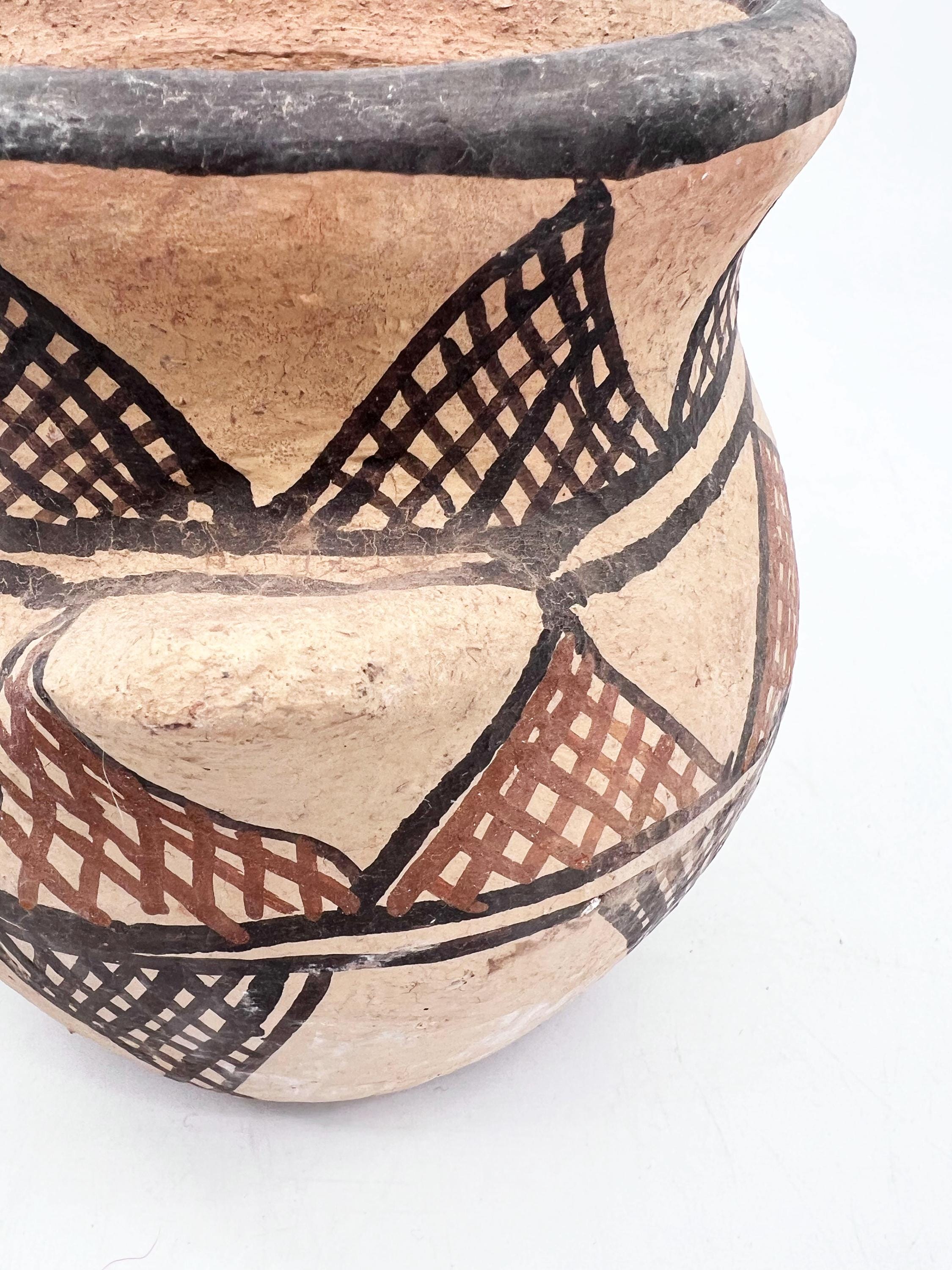 モロッコ リフ地方のアンティーク陶器 / ヴィンテージ ベルベル陶器