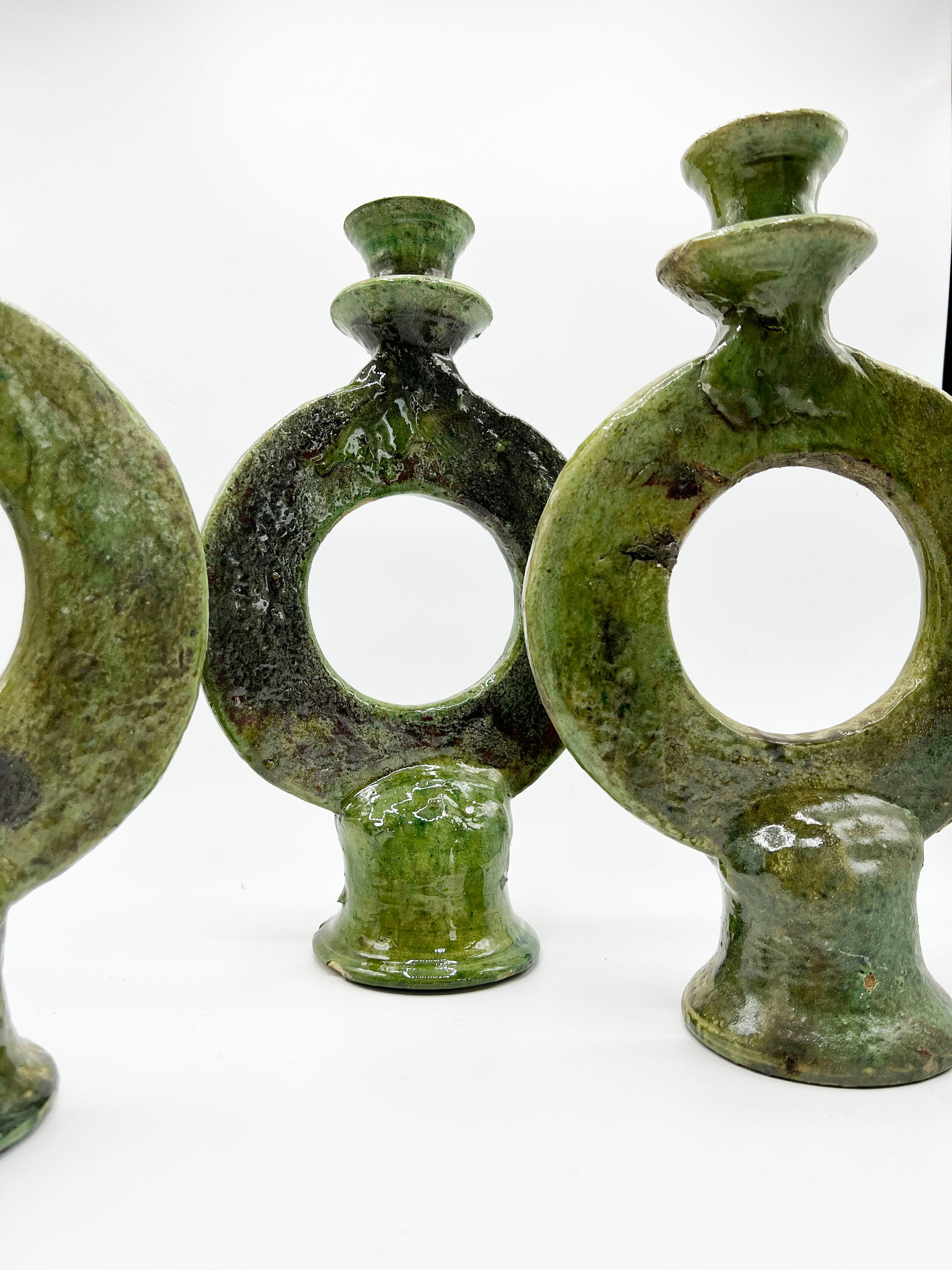 Grand Bougeoir Temagroute - Poterie Tamegroute Marocaine