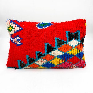 Boujaad vintage Moroccan Berber cushion cover 60x40cm