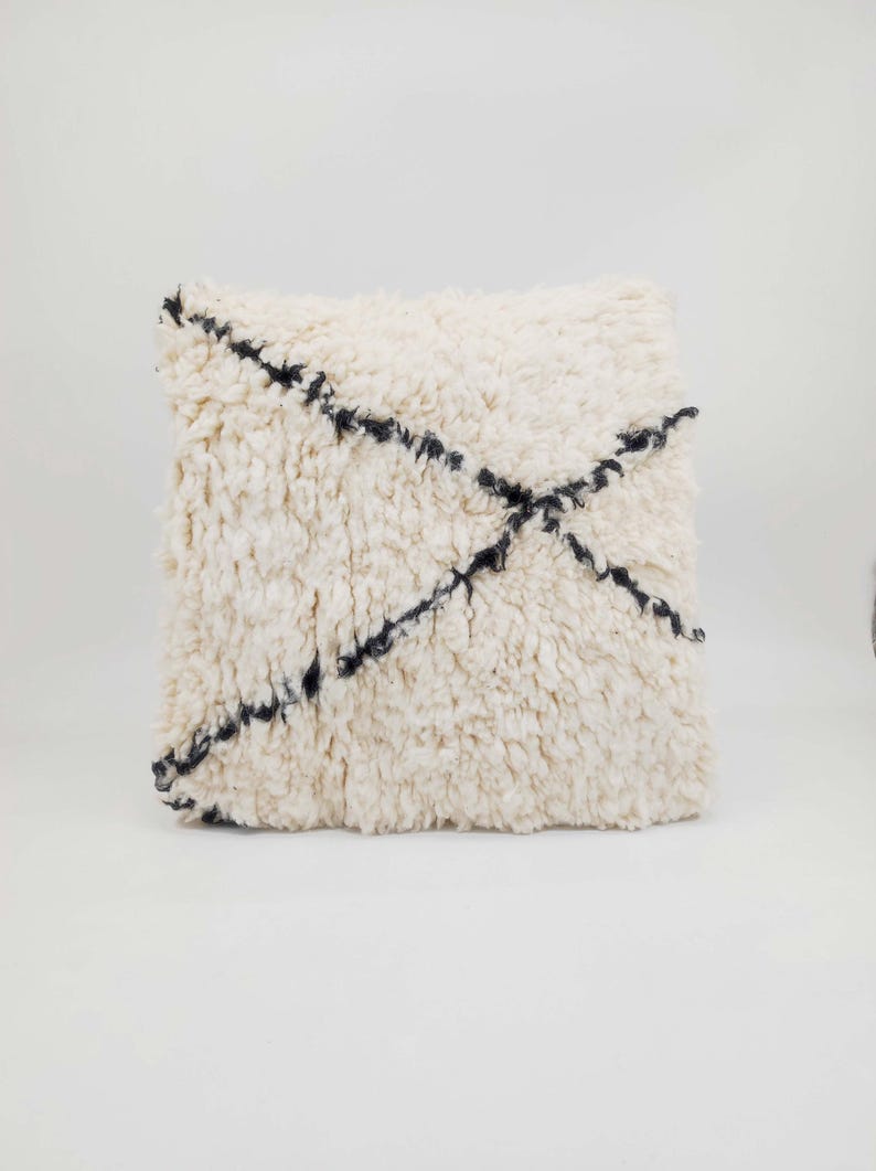 Plusieurs modèles disponibles ! Housses de coussins berbères Beni Ouarain 40x40cm COUSSIN 45