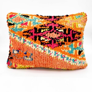 Moroccan Berber cushion cover Boujaad vintage 60x40cm approx.