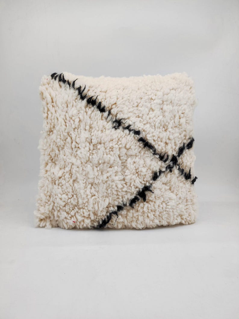 Plusieurs modèles disponibles ! Housses de coussins berbères Beni Ouarain 40x40cm COUSSIN 47