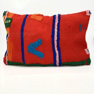 Moroccan Berber Kilim cushion cover 60x40cm image 3