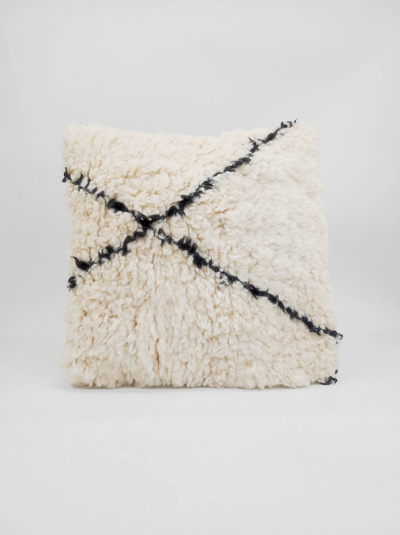 Plusieurs modèles disponibles ! Housses de coussins berbères Beni Ouarain 40x40cm COUSSIN 42