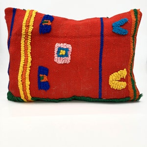 Moroccan Berber Kilim cushion cover 60x40cm image 9