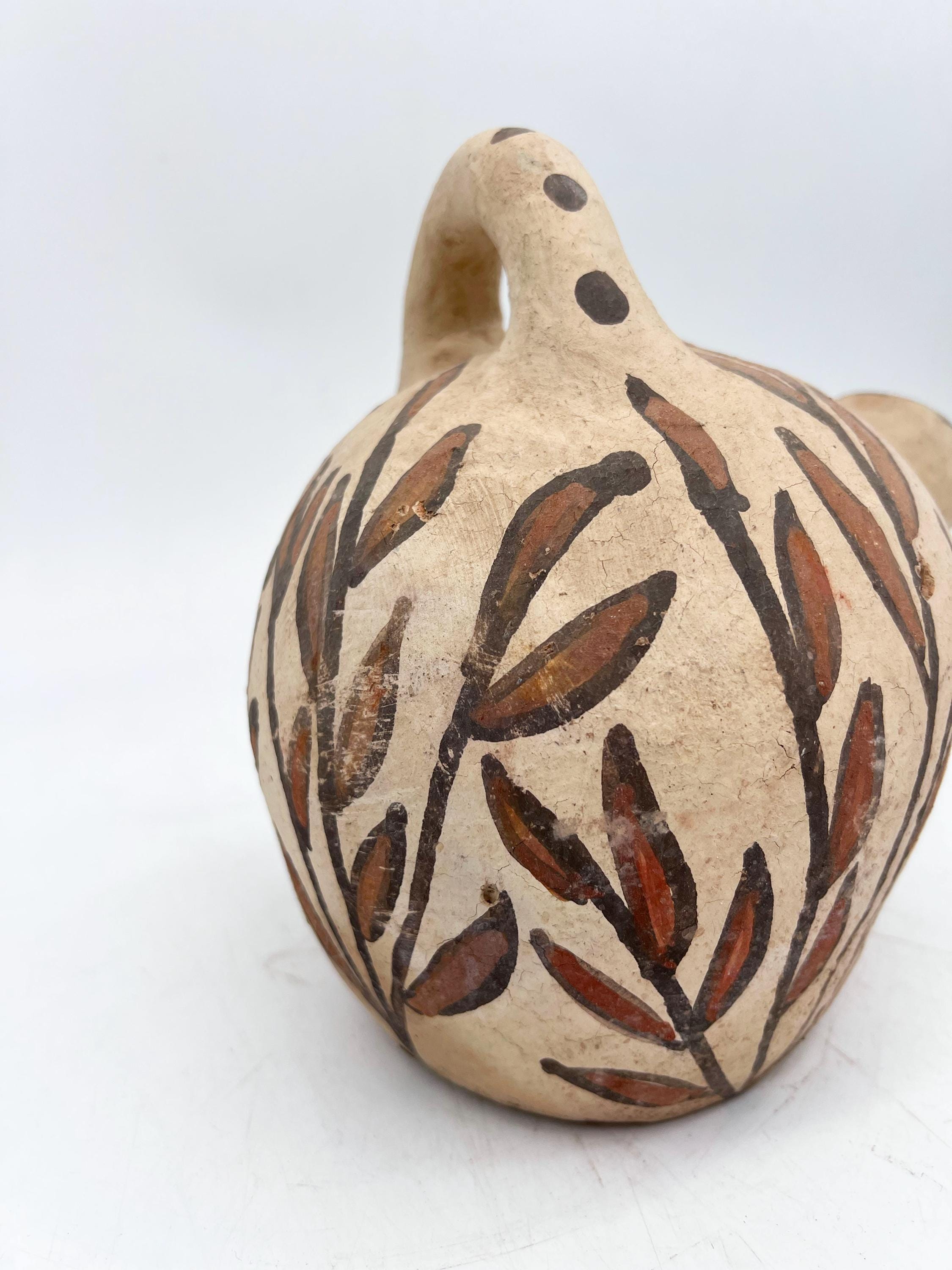 モロッコ リフ地方のアンティーク ベルベル陶器 / ヴィンテージ