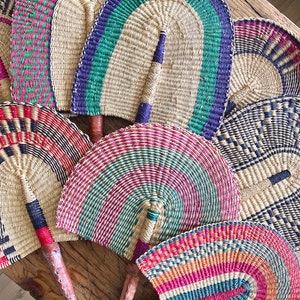 Several models available Bolga fan / African woven fan / Decorative wall fan
