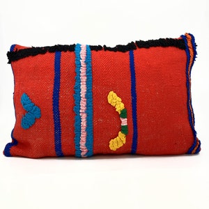 Moroccan Berber Kilim cushion cover 60x40cm image 2