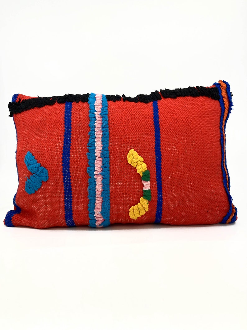 Moroccan Berber Kilim cushion cover 60x40cm image 2