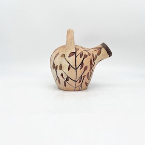Ancient Berber pottery from the Moroccan Rif / painted ceramics / terracotta pottery