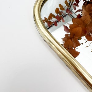 Golden brass arch mirror image 4