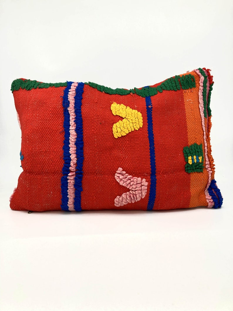 Moroccan Berber Kilim cushion cover 60x40cm image 1