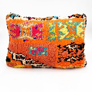 Moroccan Berber cushion cover Boujaad vintage 60x40cm approx.
