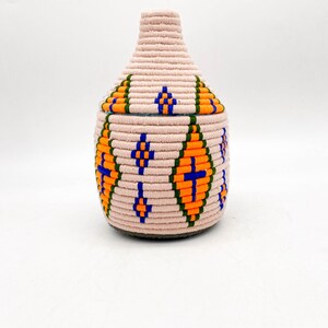 Petite Boîte Berbère Kabyle En Argent - Curiosité Ethnique Vintage Sans Fermeture, Occasion