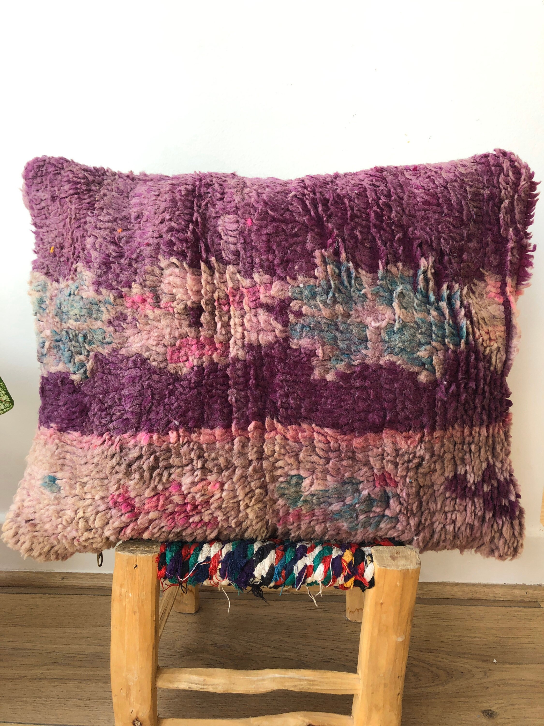 Housse de Coussin Berbère Boujaad Coloré 45x38cm