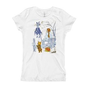 Dorothy and Toto Meet the Scarecrow Wizard of OZ Girl&#39;s T-Shirt