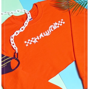 Unisex Hawks Vintage Racer Sweatshirt (Checkered)