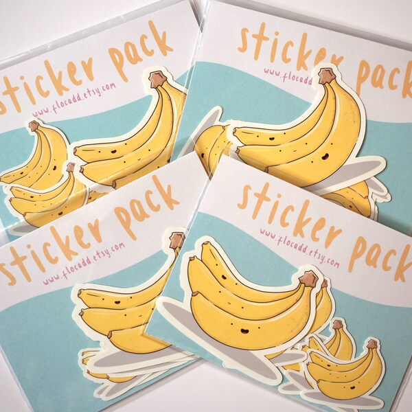 Banana Bunch Sticker Pack