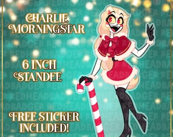 Hazbin Holiday Charlie Morningstar | Hazbin Hotel Standee