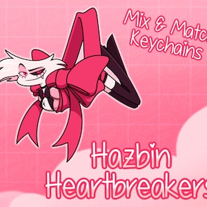Hazbin Heartbreakers | Hazbin Hotel Keychains