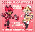 PRE-ORDER Cuddly Critters Radioapple | Hazbin Hotel Enamel Pins