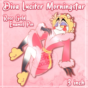 PRE-ORDER Diva Lucifer Morningstar | Hazbin Hotel Pin