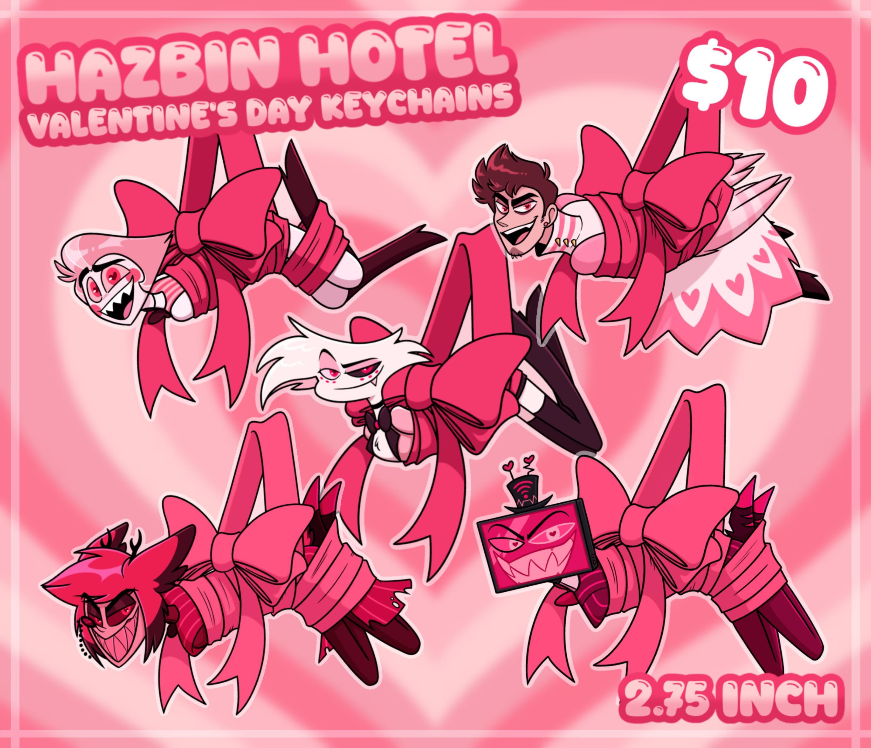 Vox Keychain Hazbin - Etsy