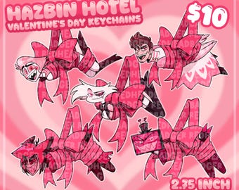 Hazbin Heartbreakers | Hazbin Hotel Keychains